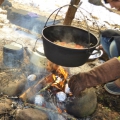 《八ヶ岳》冬の山暮らし体験～焚き火でLet’s Cooking!!